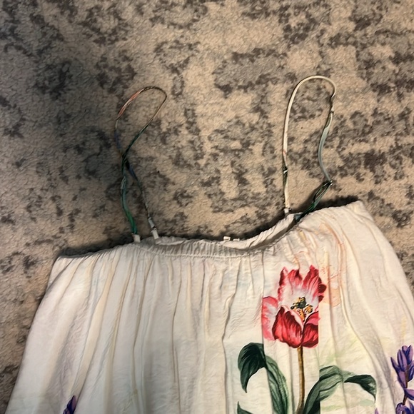 Anthropologie floral hi-low maxi Size M - Picture 3 of 7